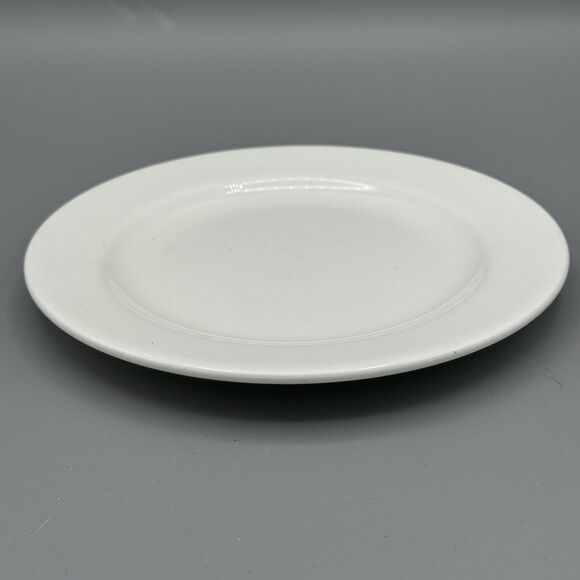 Vtg Fortessa Bone China White Round Bread and Butter Plate 6 1/4" Gourmet Snack - Picture 4 of 4